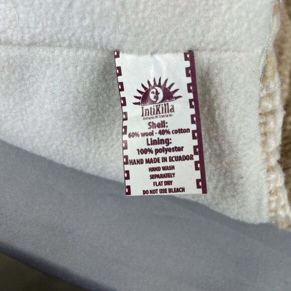 Angry Birds Beanie Crochet Hand made Wool blend Hat Cap Red Yellow Tassels - Picture 6 of 6